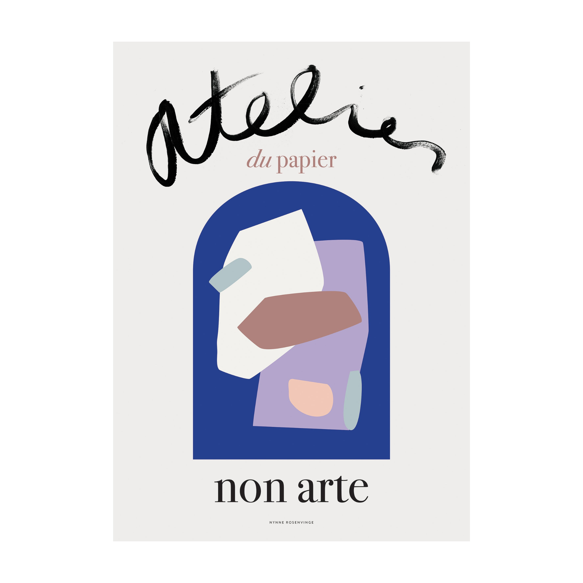 Atelier du Papier — "Bleu" Print
