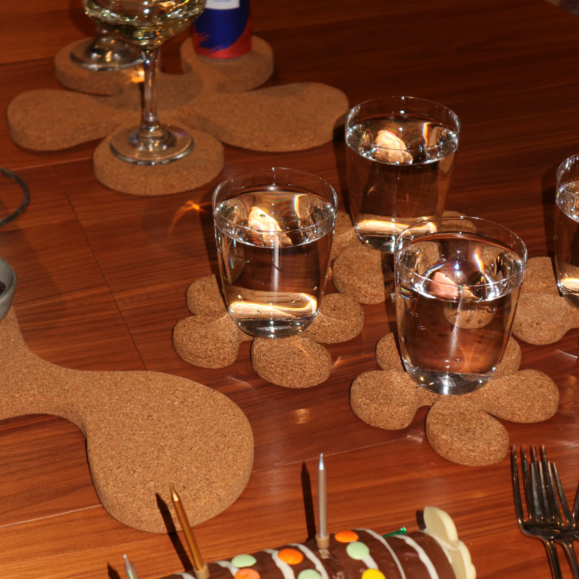 Cork Fleur Objet Coaster