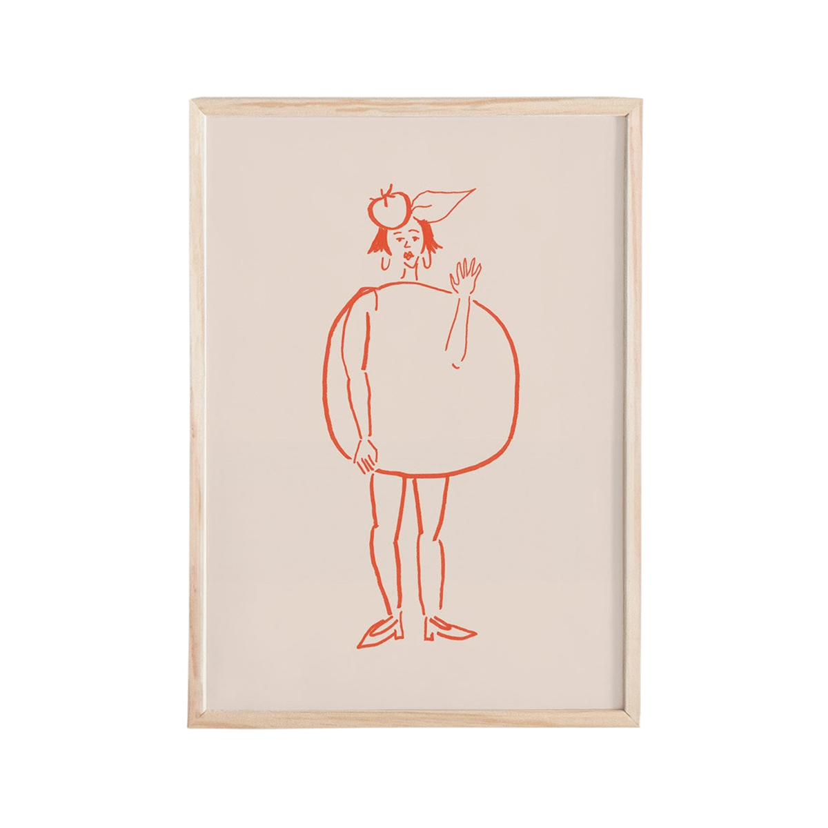 Miss Burrata Mini Art Print