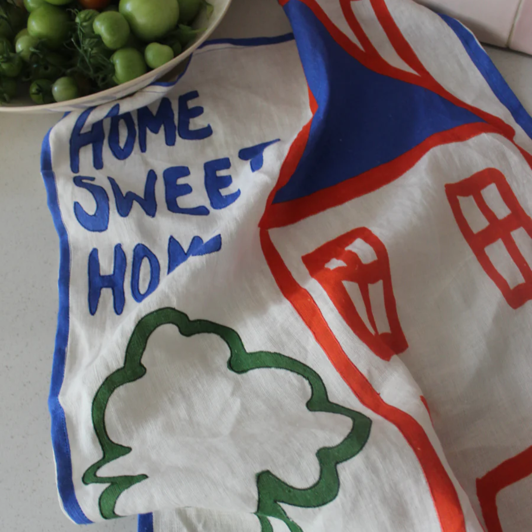 Home Sweet Home Tea Towel