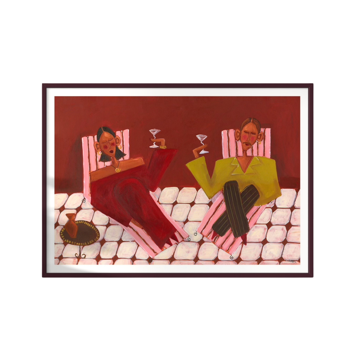 The Terrace Print