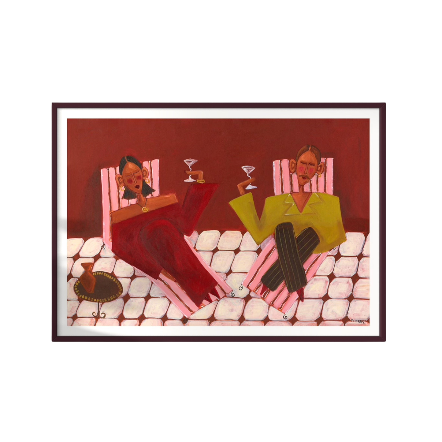 The Terrace Print
