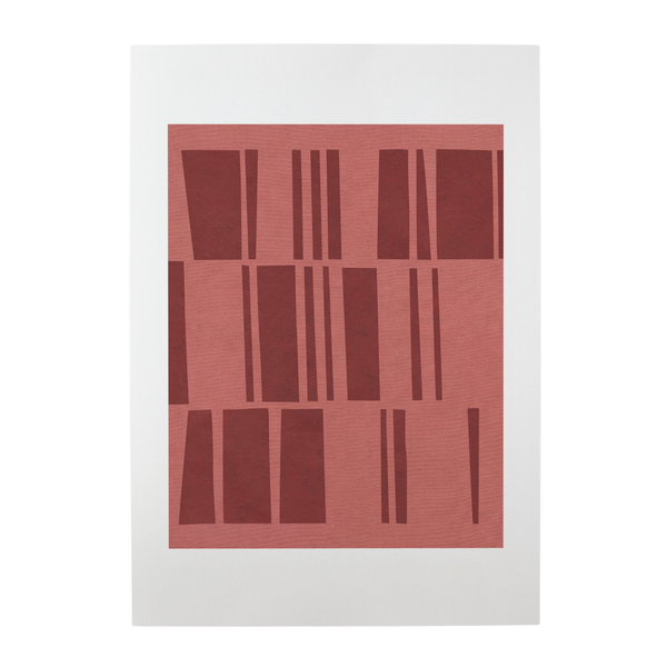 Glimpse Terracotta/Red Print