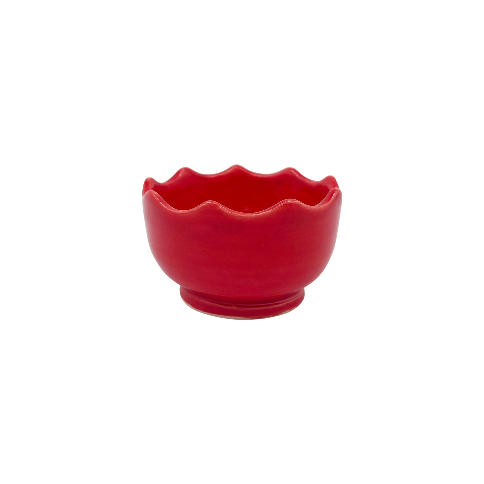 Small Scalloped Edge Bowl