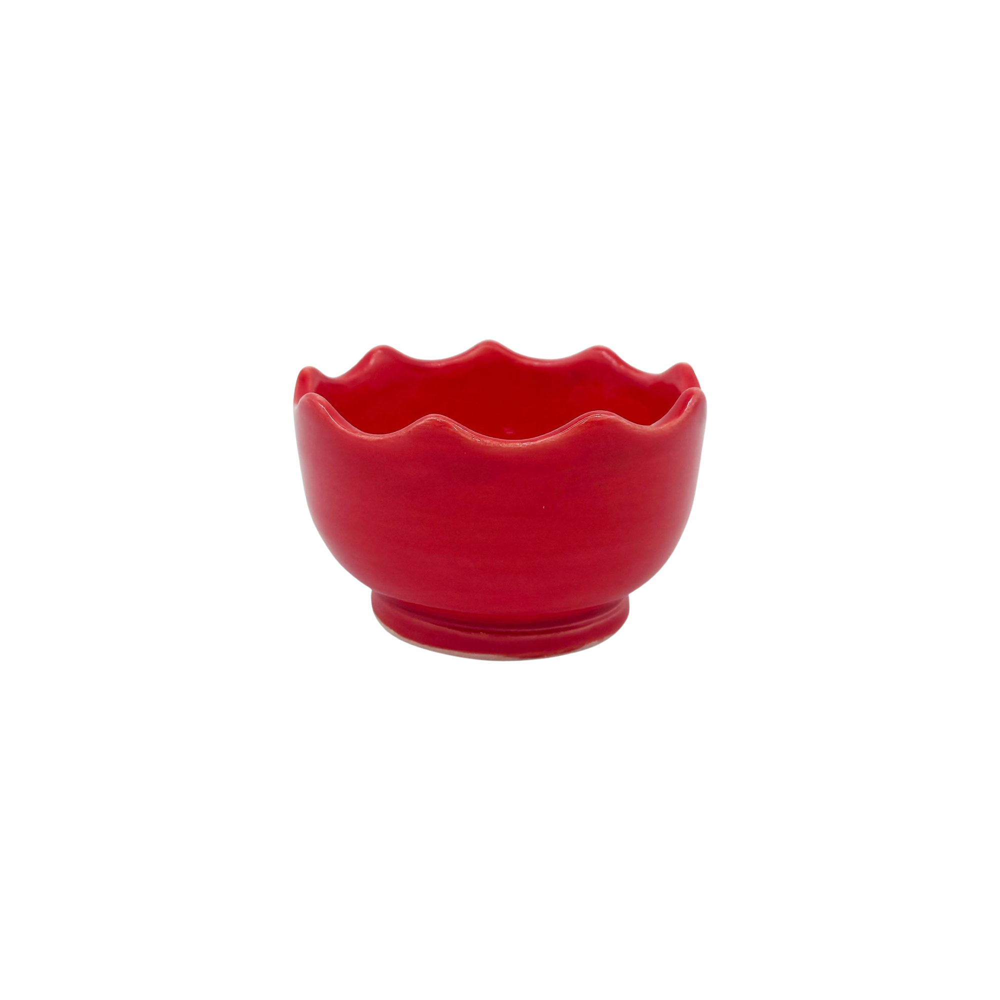 Small Scalloped Edge Bowl