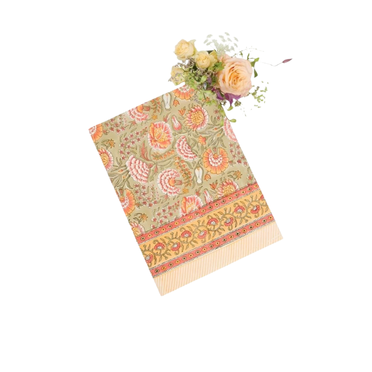 Mughal Rajan Floral Tablecloth