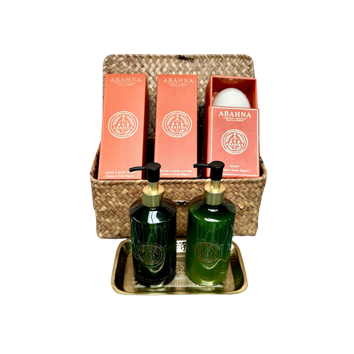 Bathroom Essentials Hamper - Mandarin & Sicilian Bergamot