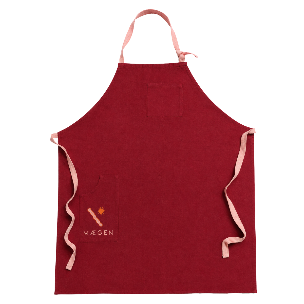 The MÆGEN Apron - Burgundy