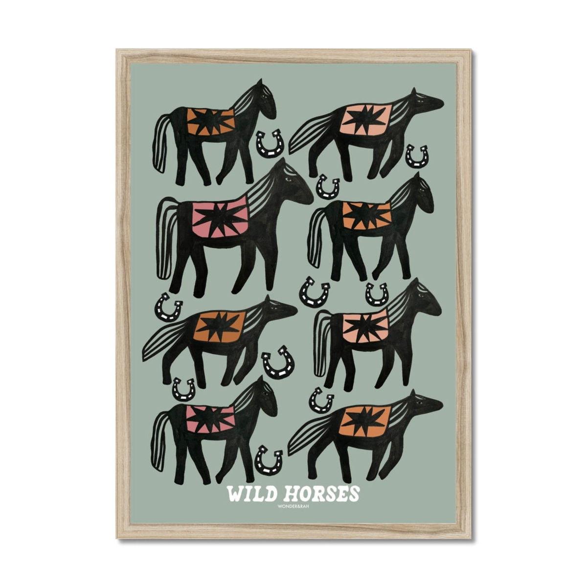 Wild Horses Children's Print