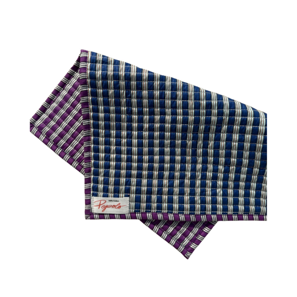 Striped Placemat Blue Et Purple