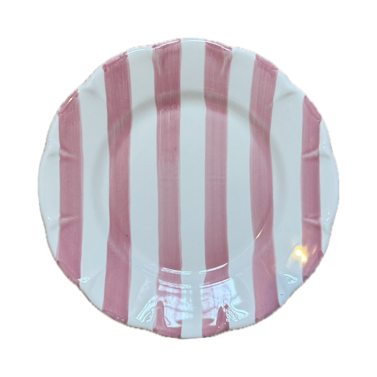 Pasta Stripe Pink – Italian Handcrafted Ceramic