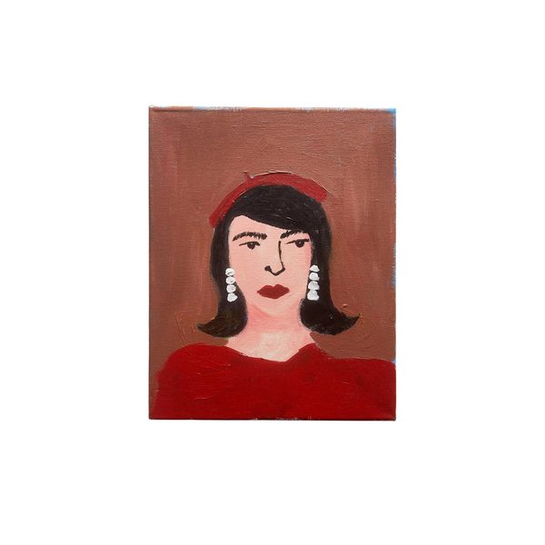 Lady In Red Artwork