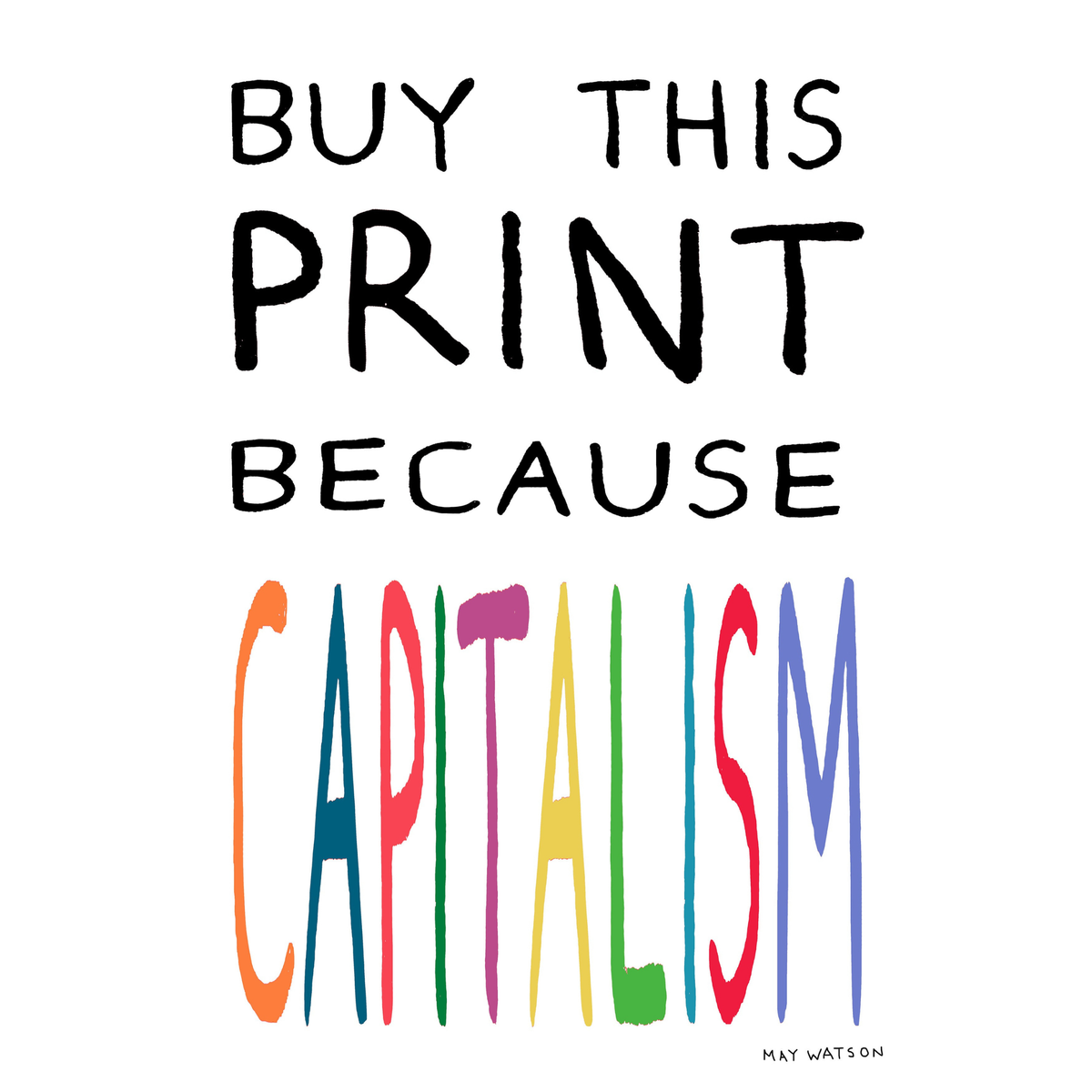 Capitalism Print