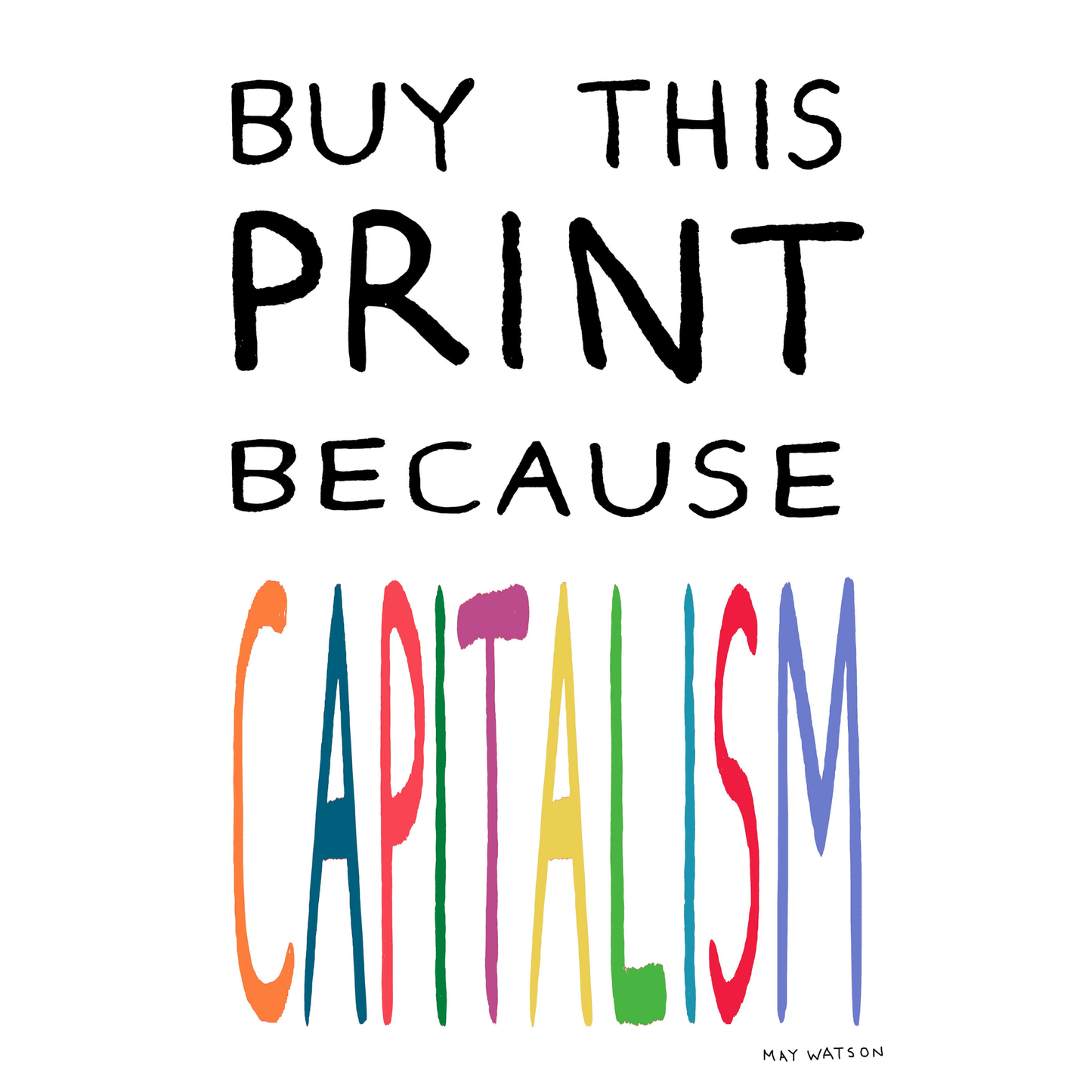 Capitalism Print