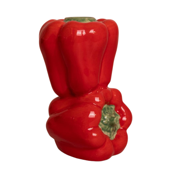 Red Bell Peppers Candle Holder