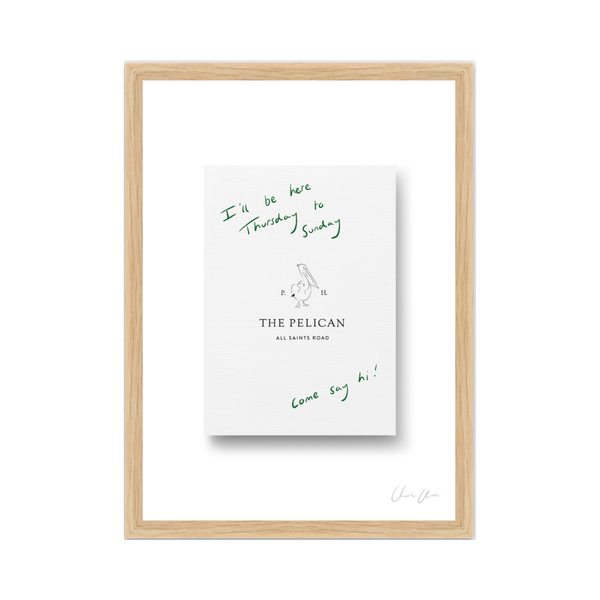 Card at The Pelican Print