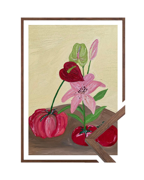 Garden Table Fine Art Print
