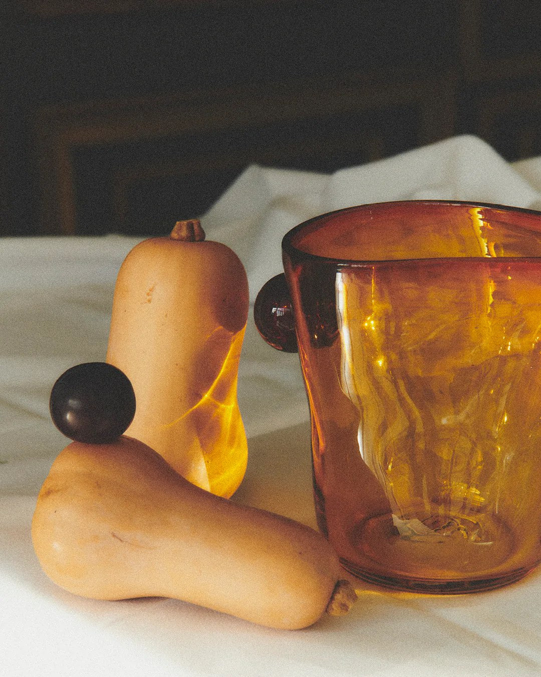 Oliver Vase Amber