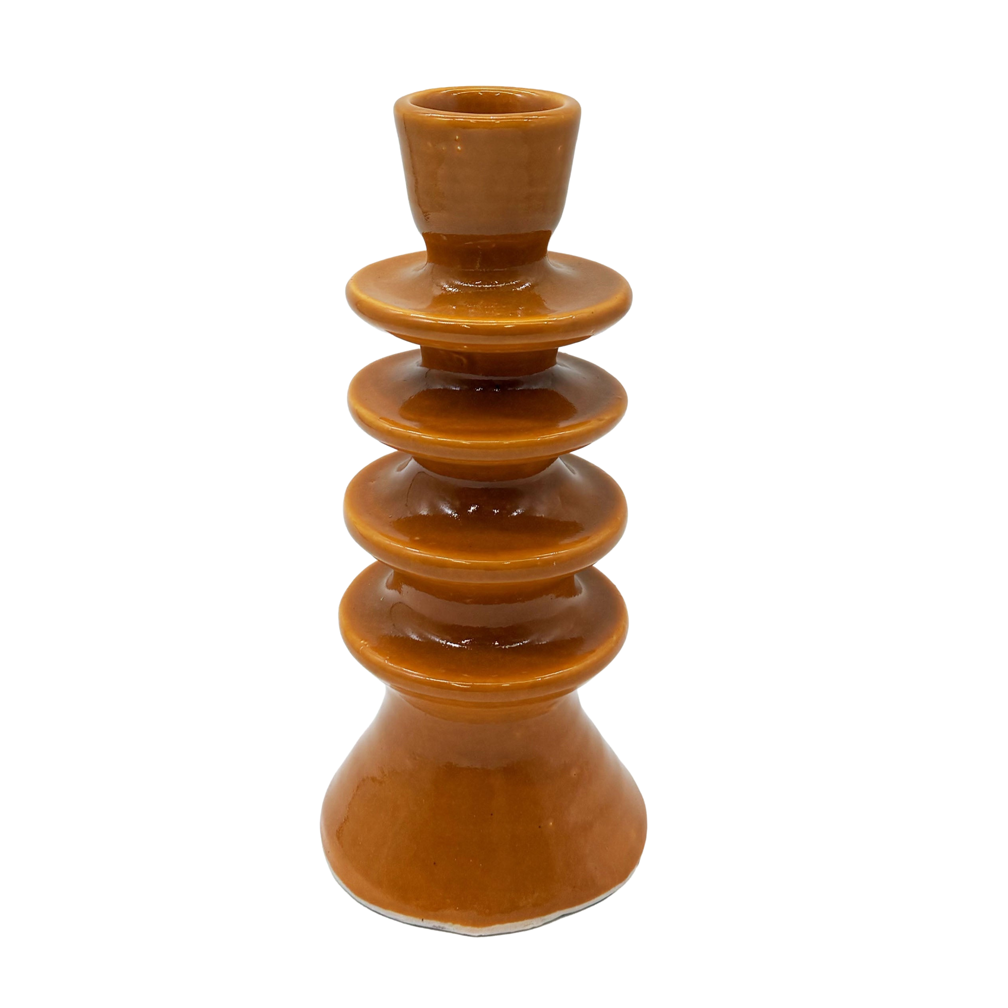 Large Ceramic Candlestick