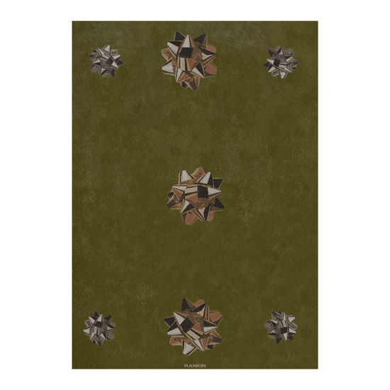 Metallica Handknotted Rug Olive