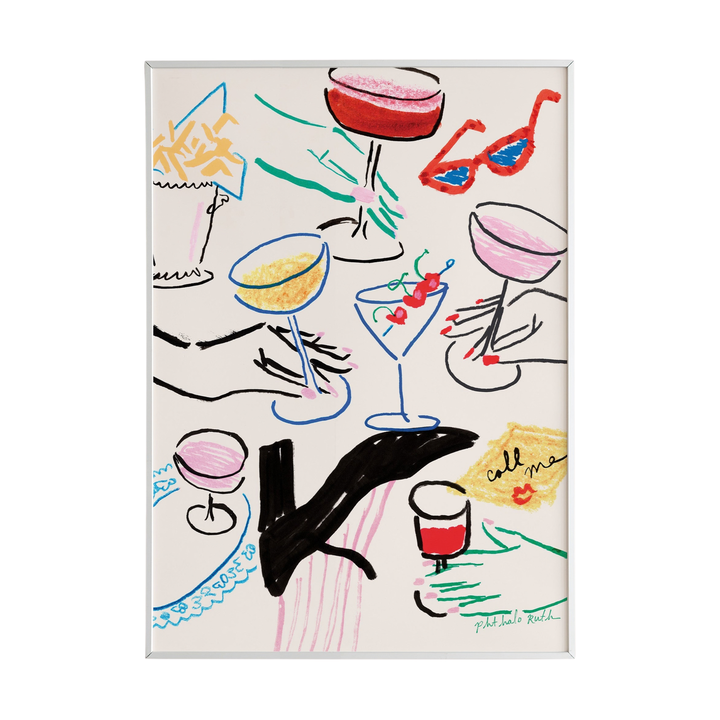 "Girls Night Out" Art Print