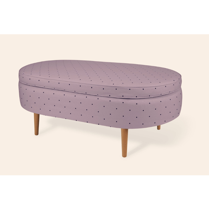 Carlotta Ottoman, Parma Violet