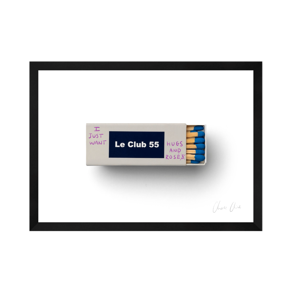 Matchbox at Le Club 55 Print