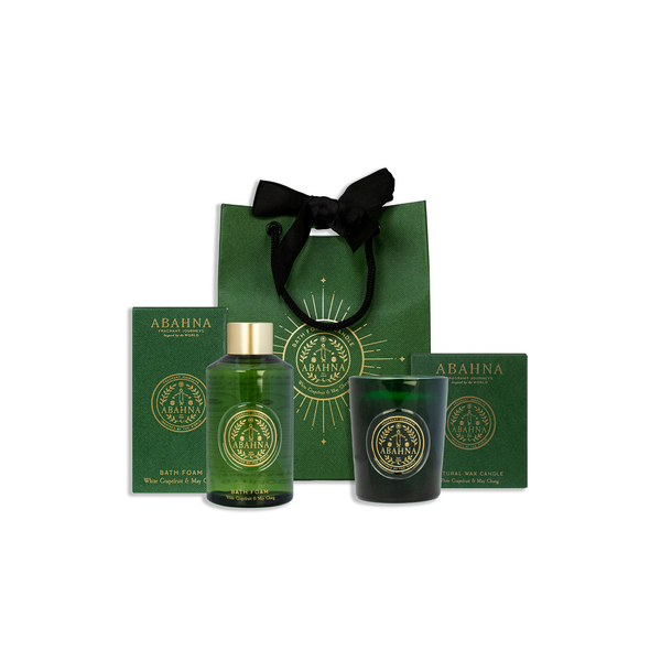 Bathe By Candlelight - Bath Foam & Candle - White Grapefruit & May Chang