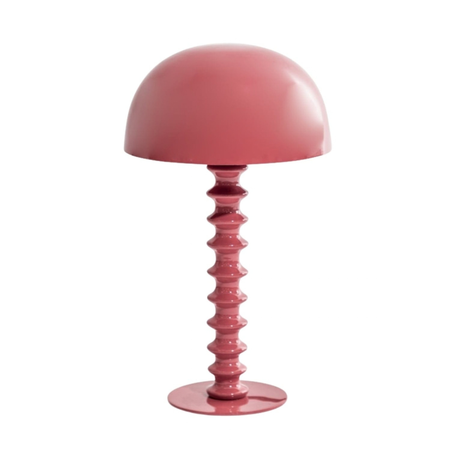 Penny Ribbed Lamp - Terracotta