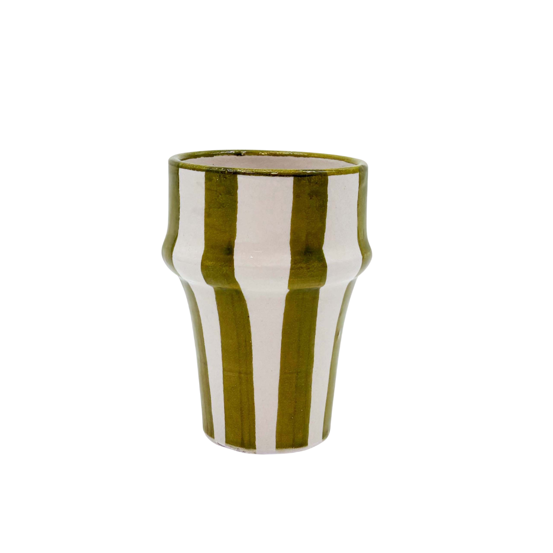 Ceramic Stripe Cup