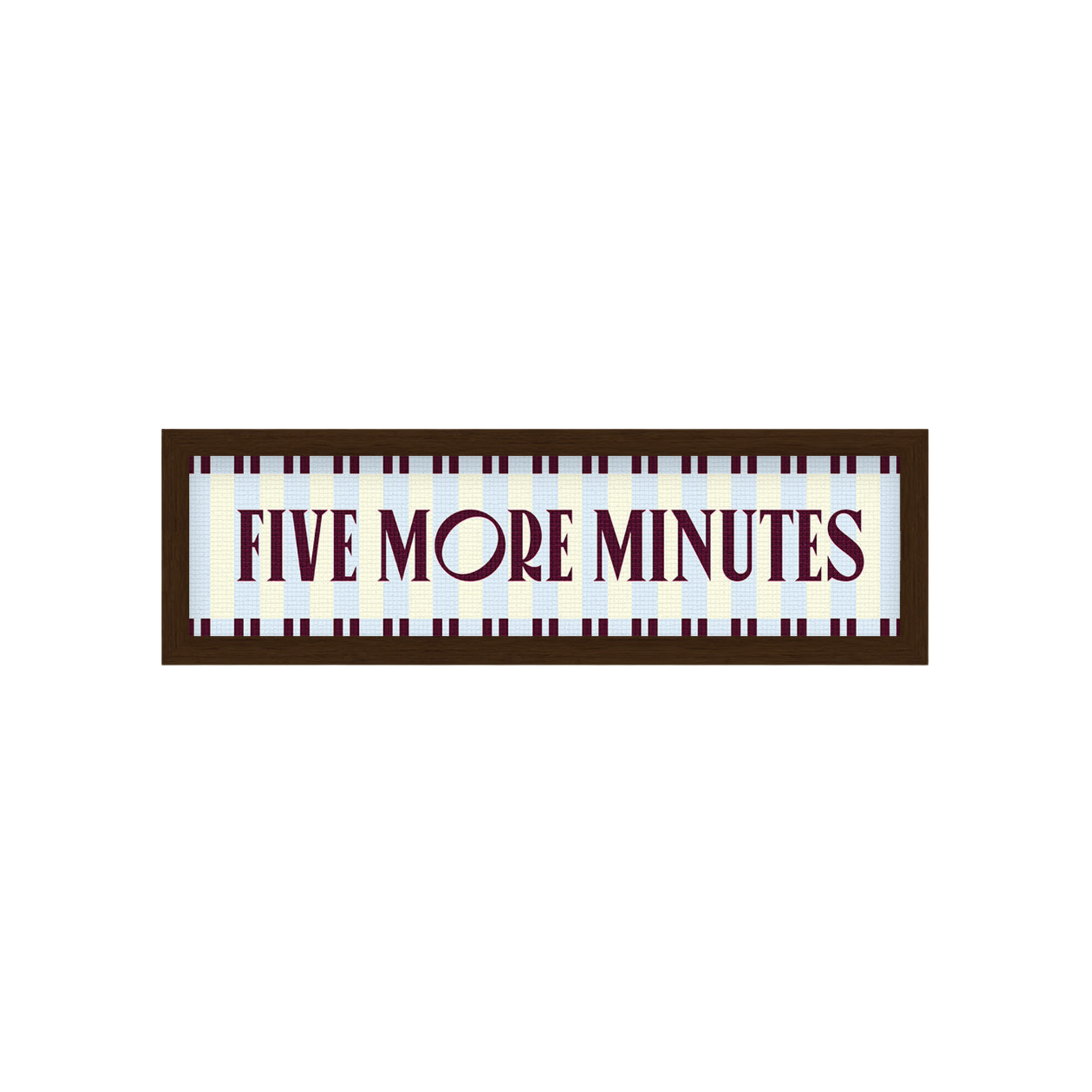 Five More Minutes Panoramic Framed Print