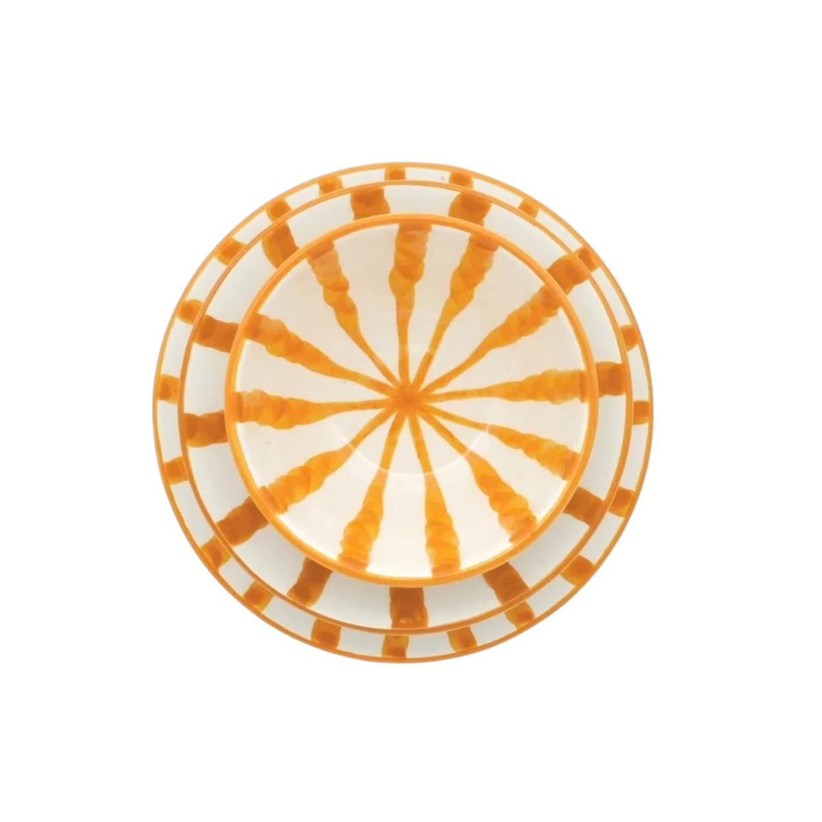 Wave Dinner Set - Sunglow - 3 Piece