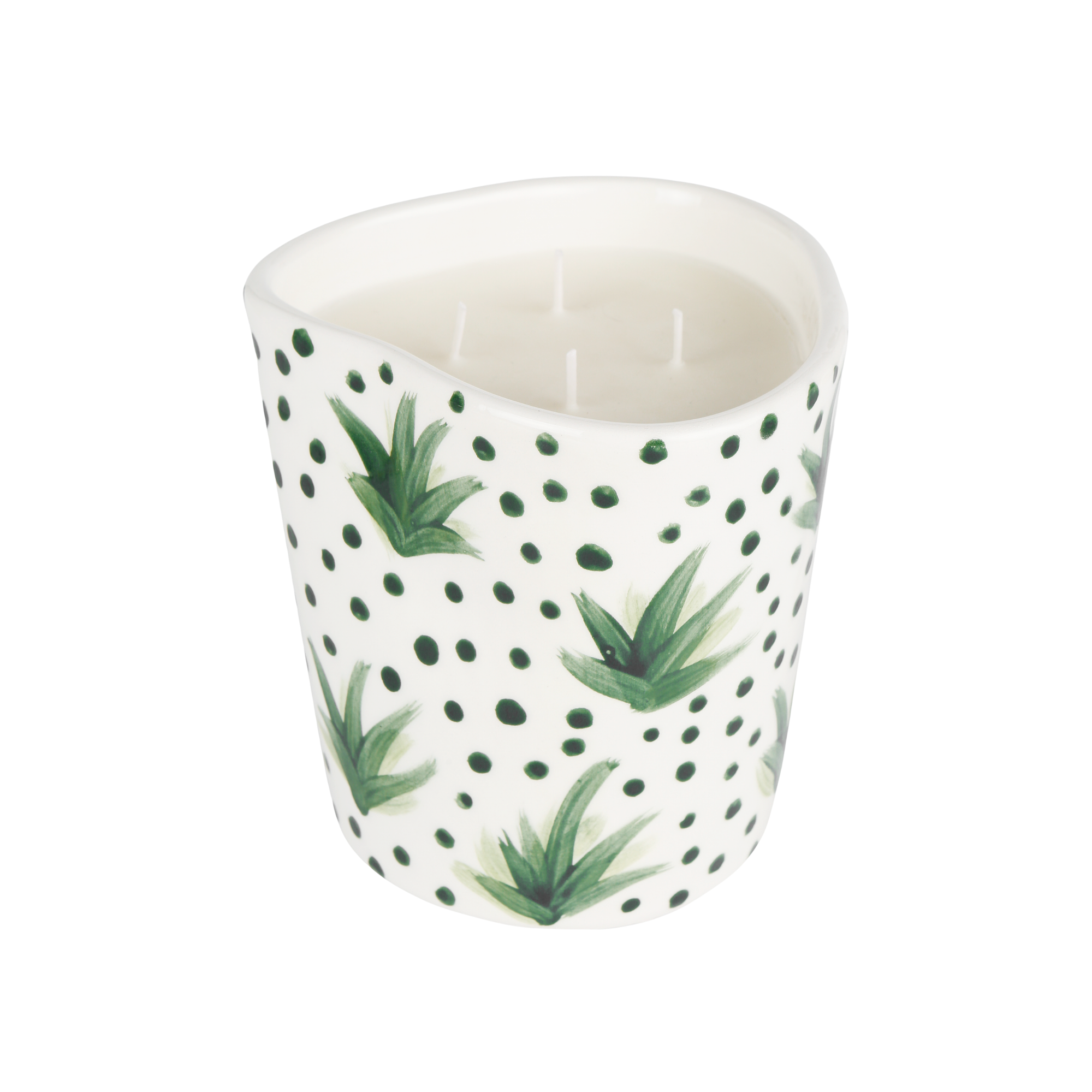 Plants & Dots Candle