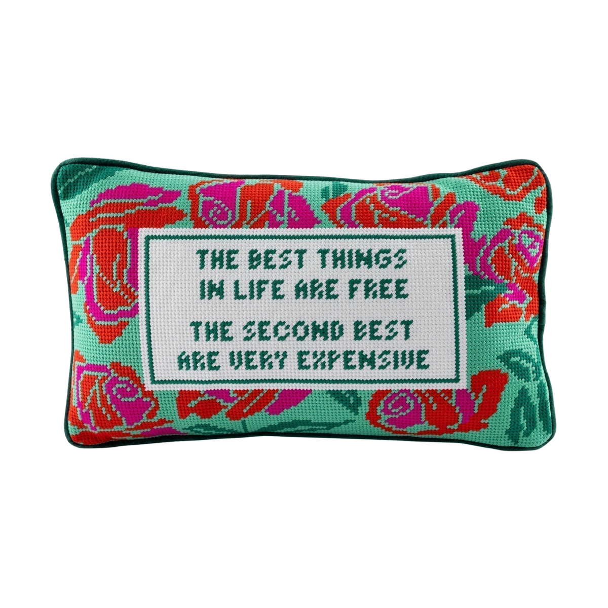 Expensive Needlepoint Pillow