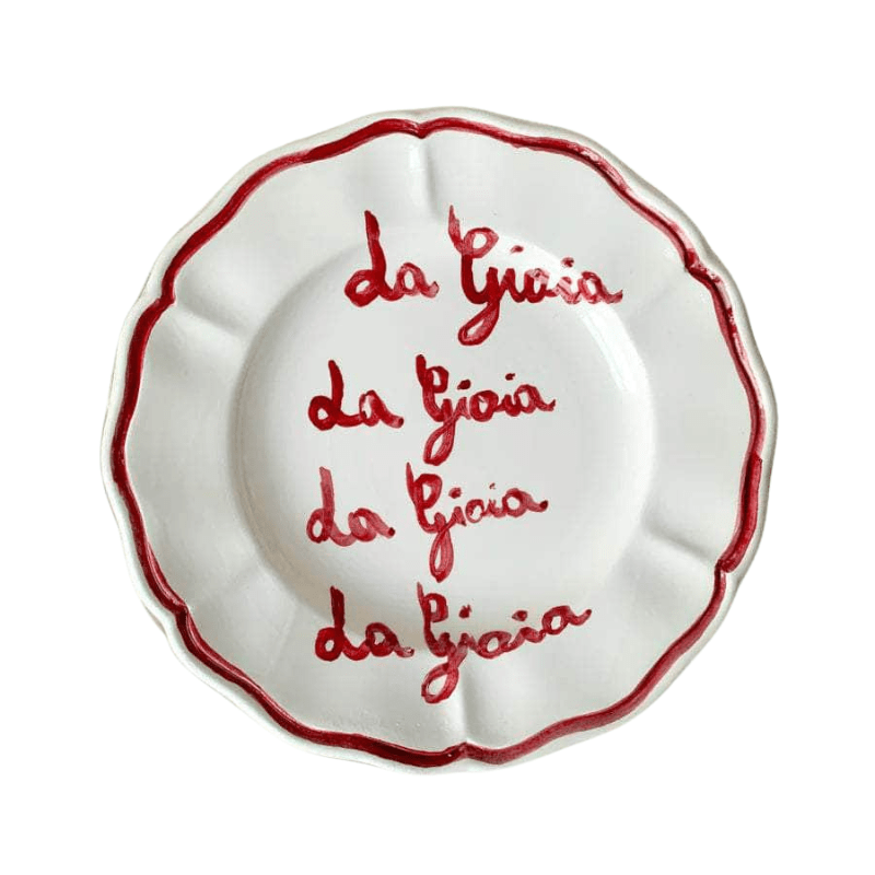 Load image into Gallery viewer, &amp;quot;La Gioia&amp;quot; Fil Rouge Plate
