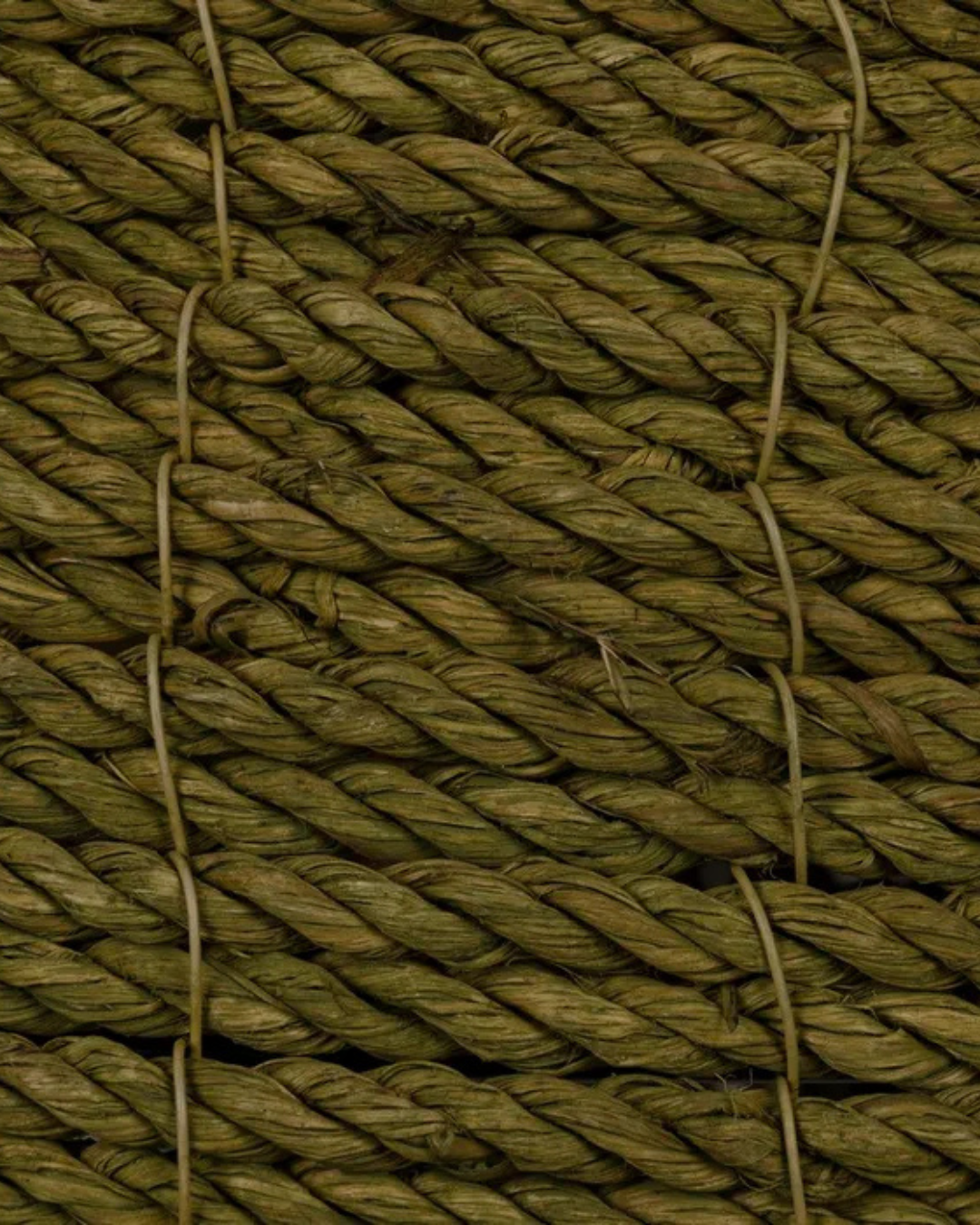 Green Plant-Fibre Pendant Light, 43 x 43 x 52 cm