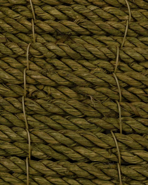 Green Plant-Fibre Pendant Light, 43 x 43 x 52 cm