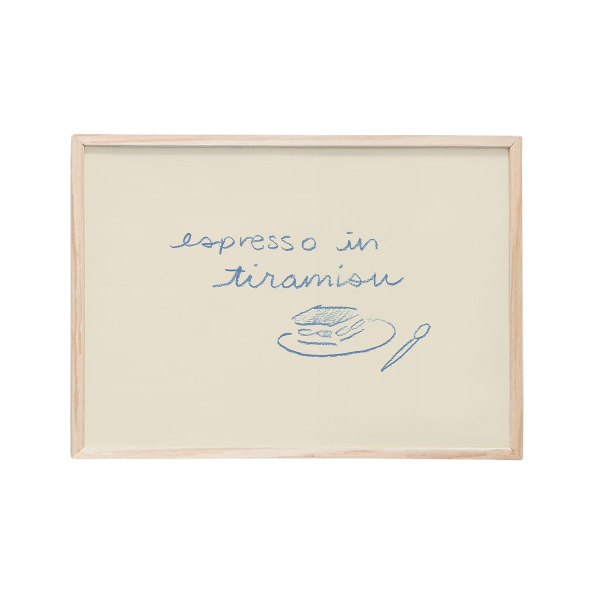 Espresso in Tiramisu Mini Art Print