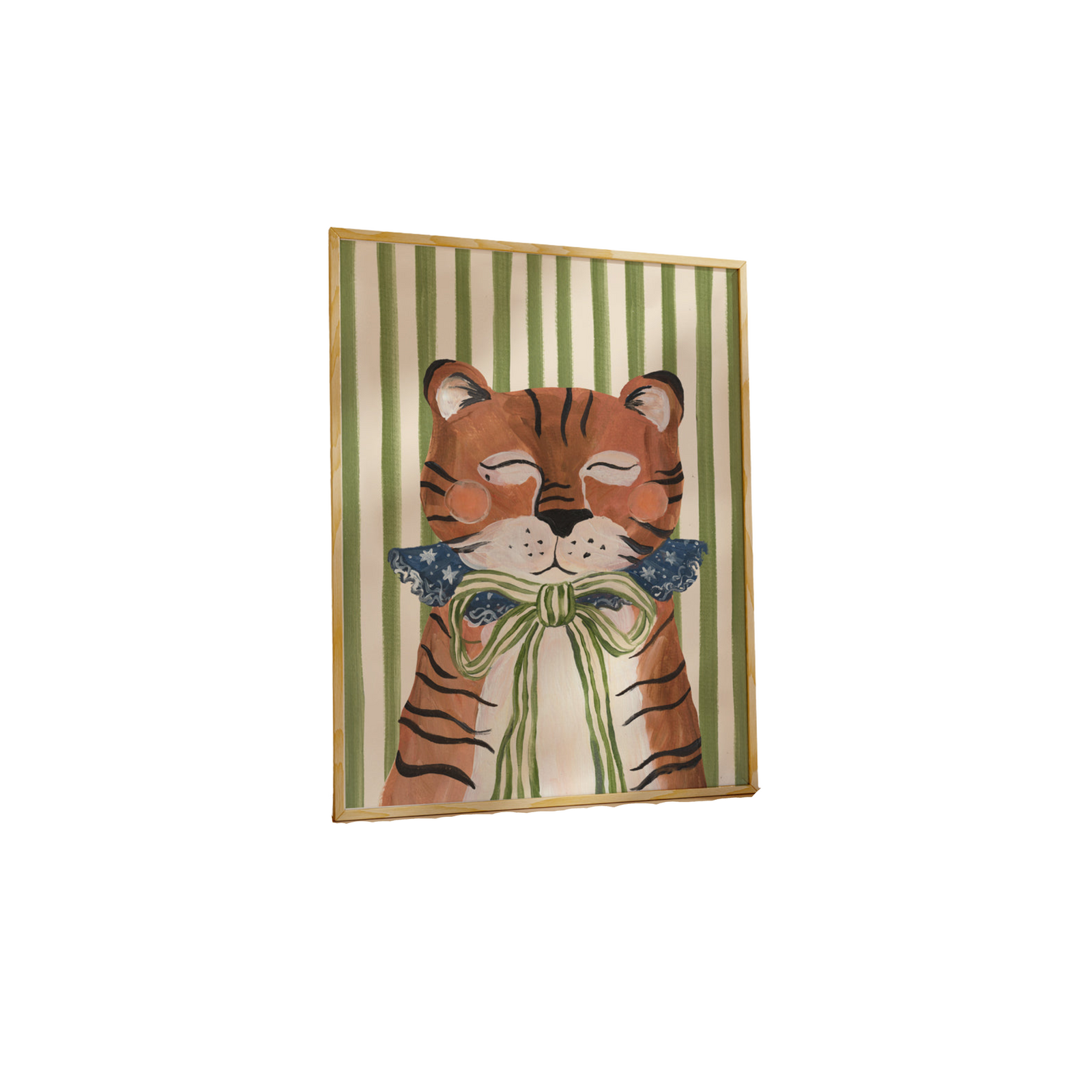 Big Top Tiger Art Print