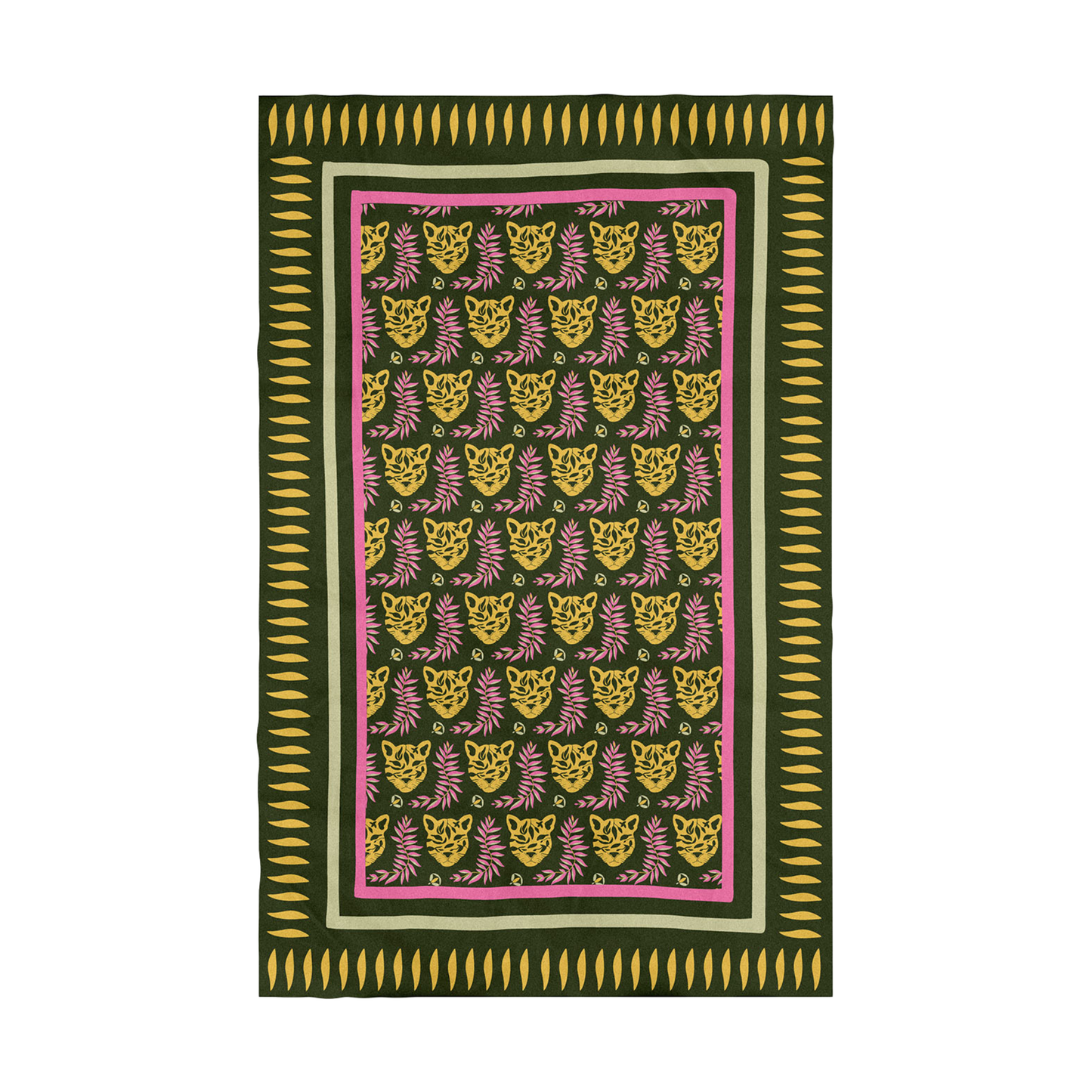 Tiger Ziggy Tablecloth