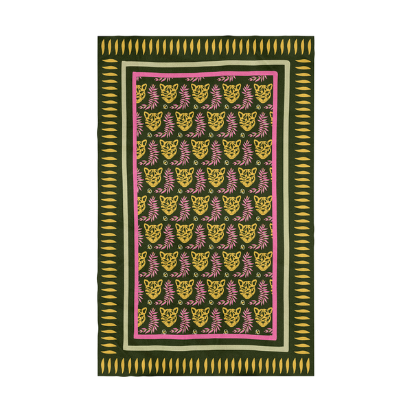 Tiger Ziggy Tablecloth