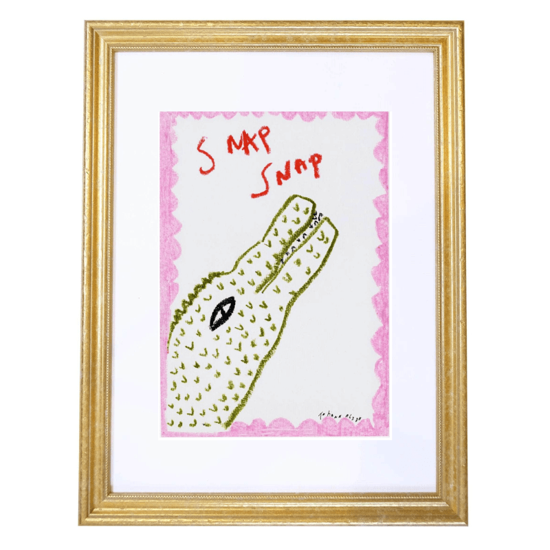 Snap Snap Art Print