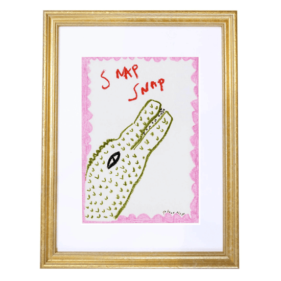 Snap Snap Art Print