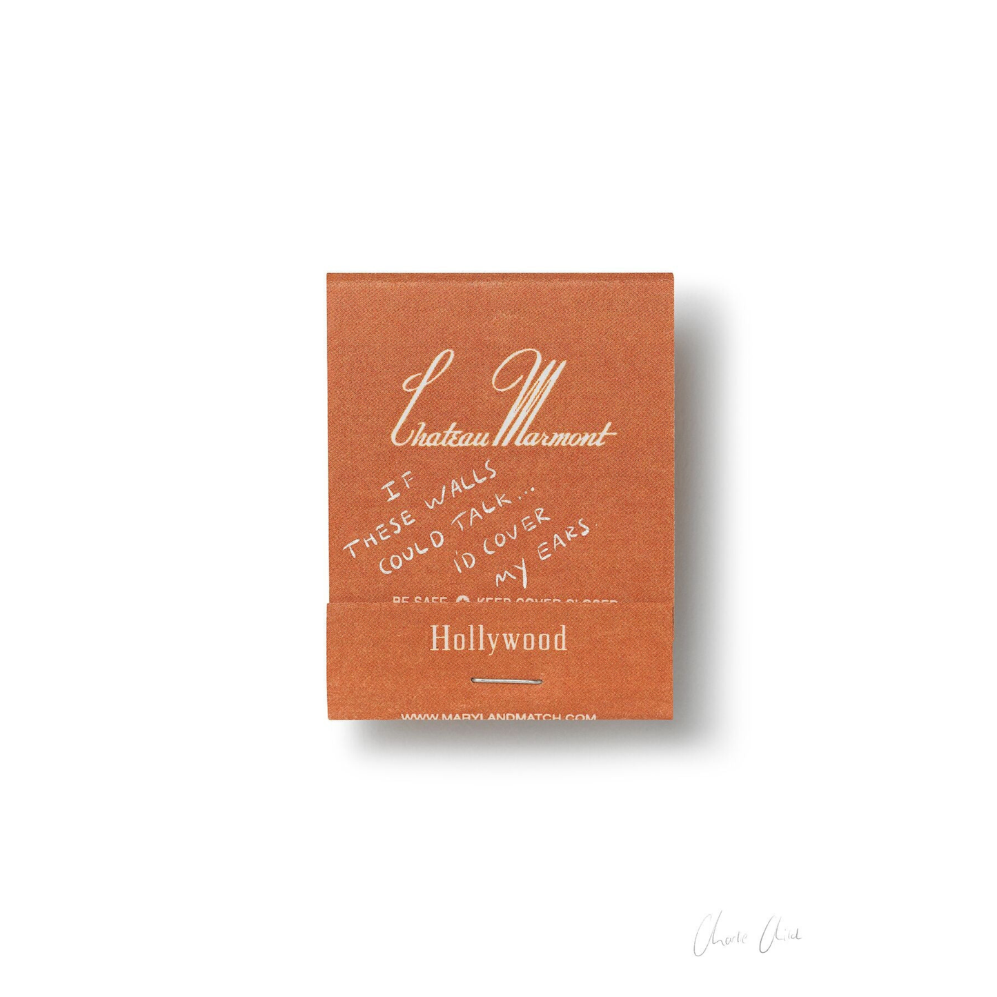Matchbox at Chateau Marmont Print