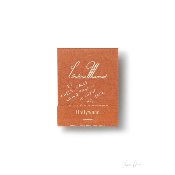 Matchbox at Chateau Marmont Print