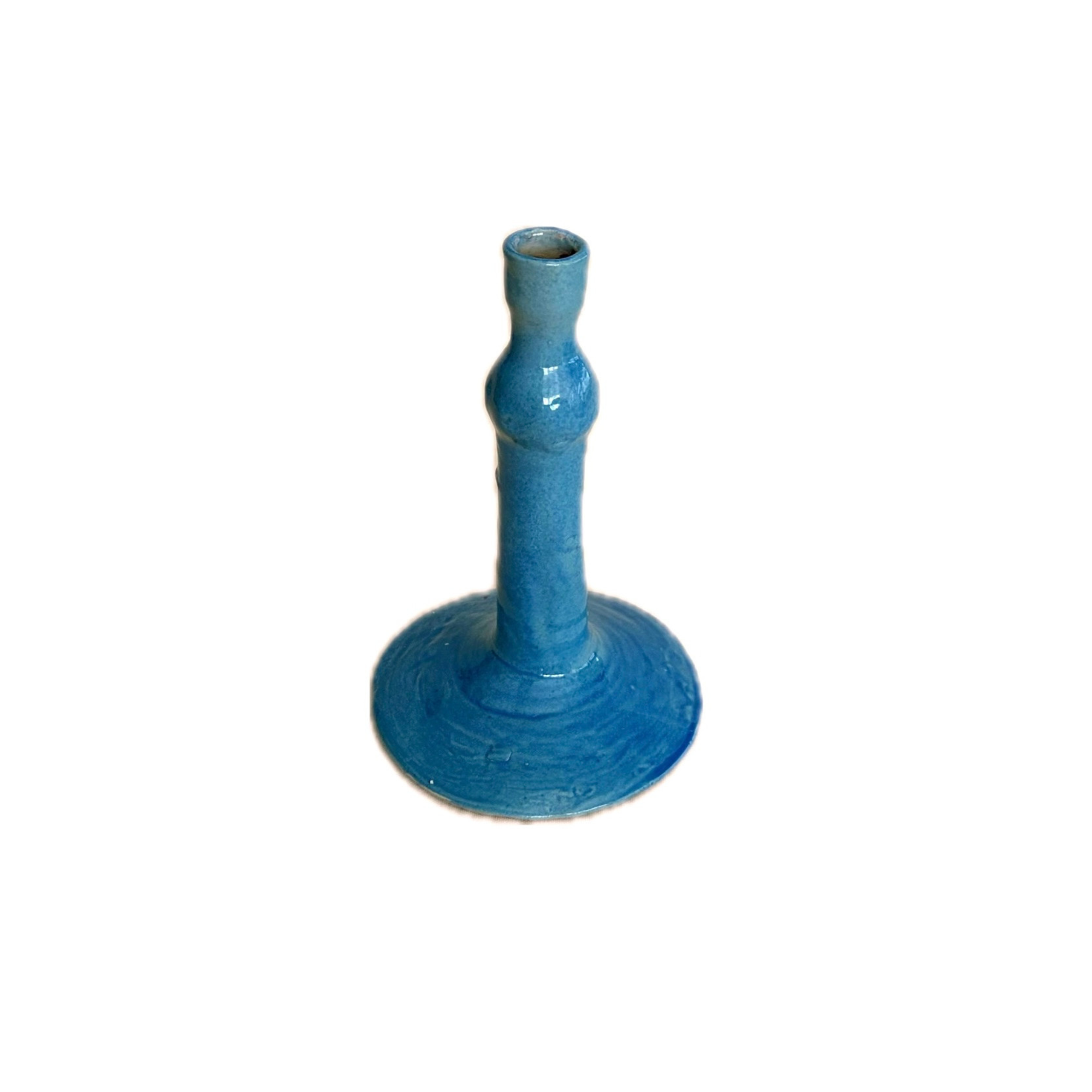 Candle Holder Blue