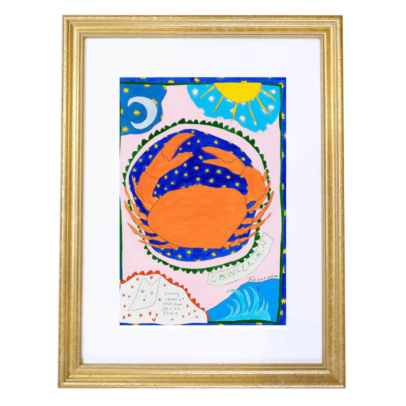 Cancerian Horoscope Art Print