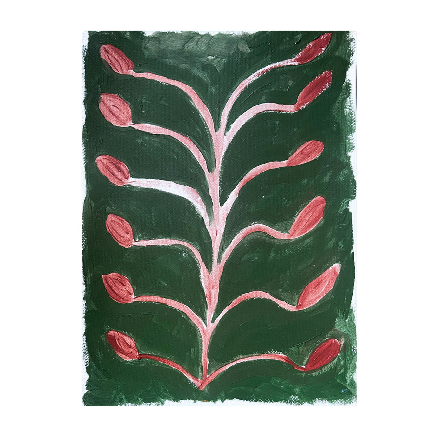 Flower In Clay I Artwork