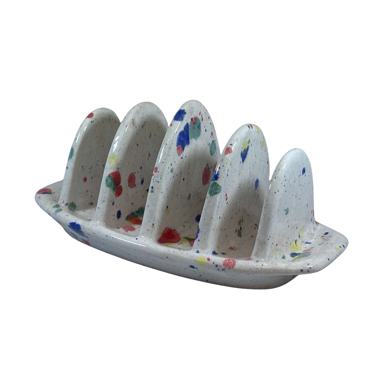 Toast Rack with Celebration Glaze