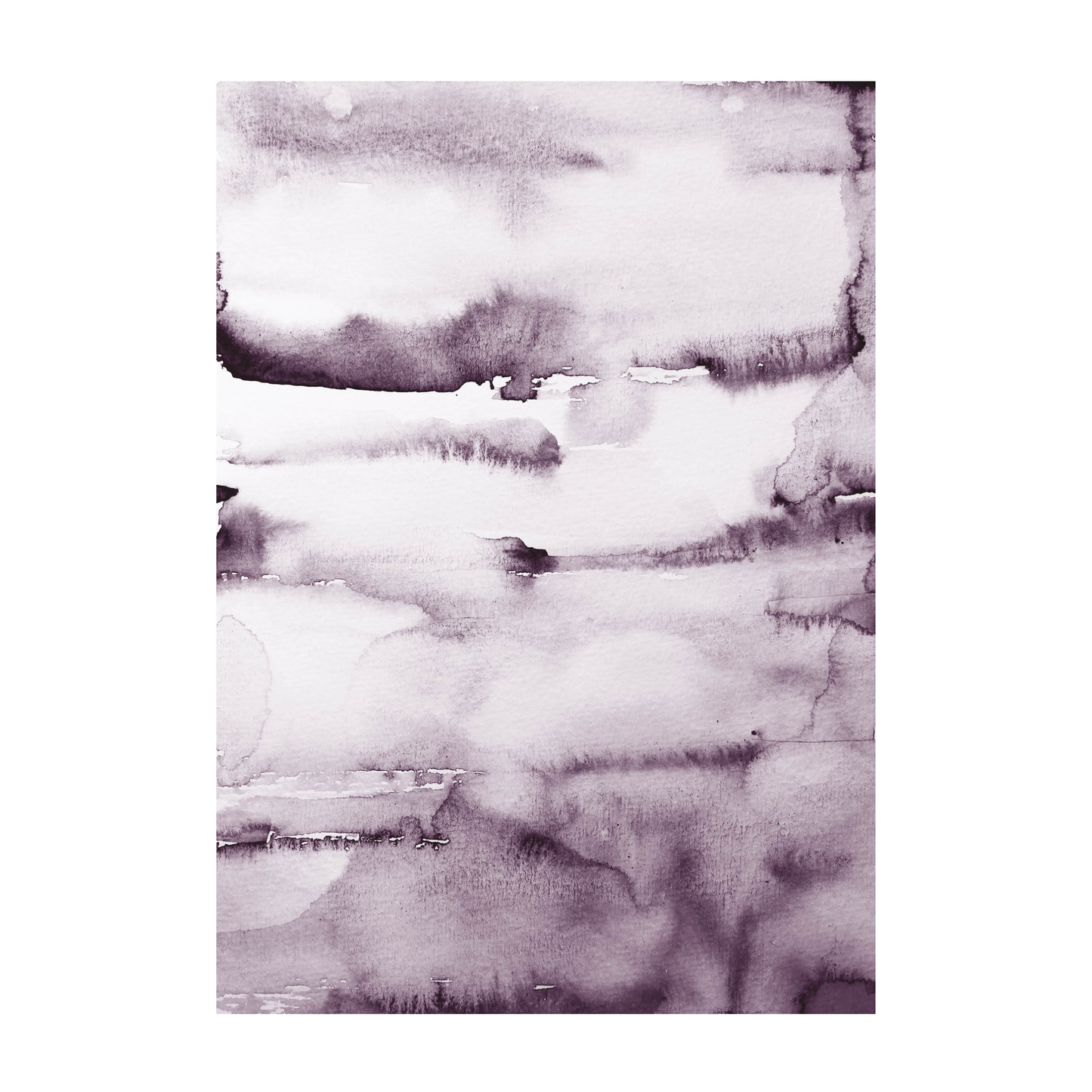 "Purple Water Color" Print